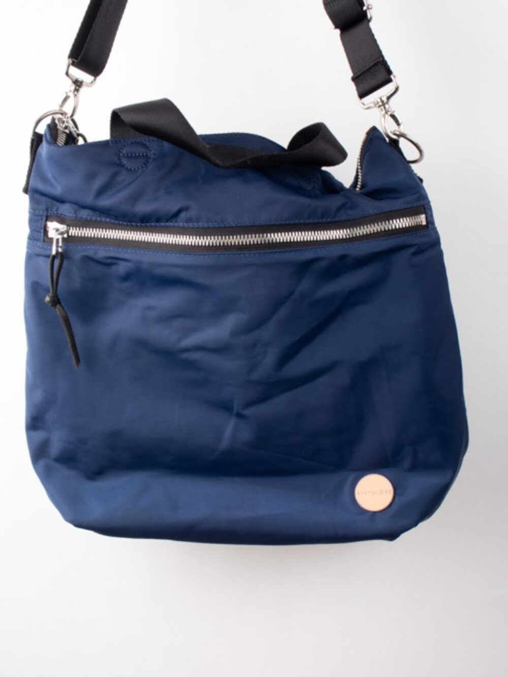 shortyLOVE Wonder Designer Crossbody Messenger Bag Purse Large Blue
